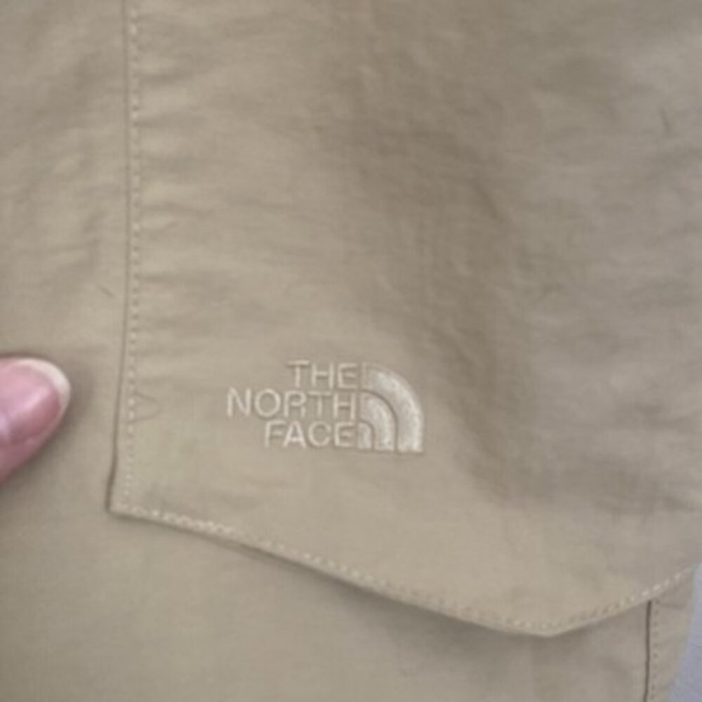 The North Face Convertible Cargo Hiking Belted Pants Tan Size 32 Inseam 31 - Picture 6 of 16